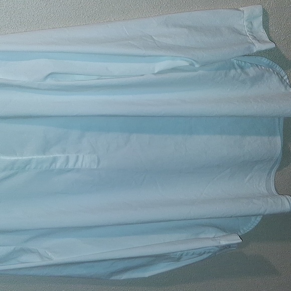 J. Jill White Shirt Collection Tunic 1/4 Button Pullover  Oversized LightweighM. - Picture 3 of 7